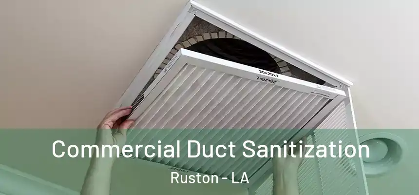  Commercial Duct Sanitization Ruston - LA