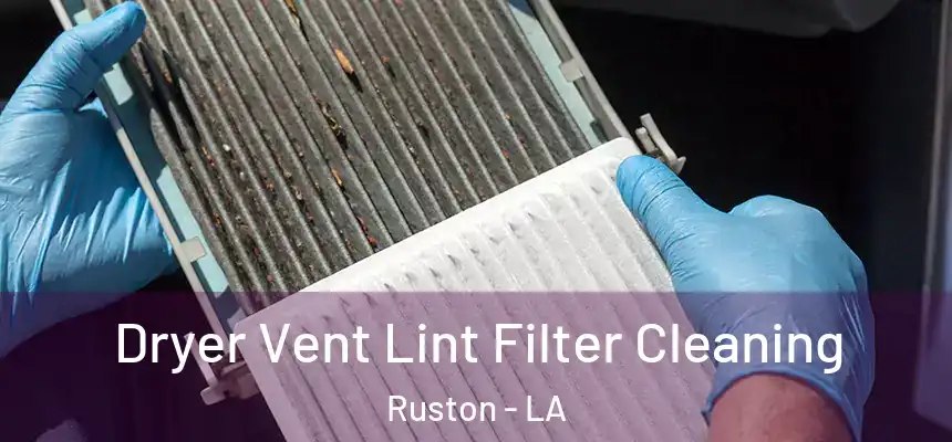  Dryer Vent Lint Filter Cleaning Ruston - LA
